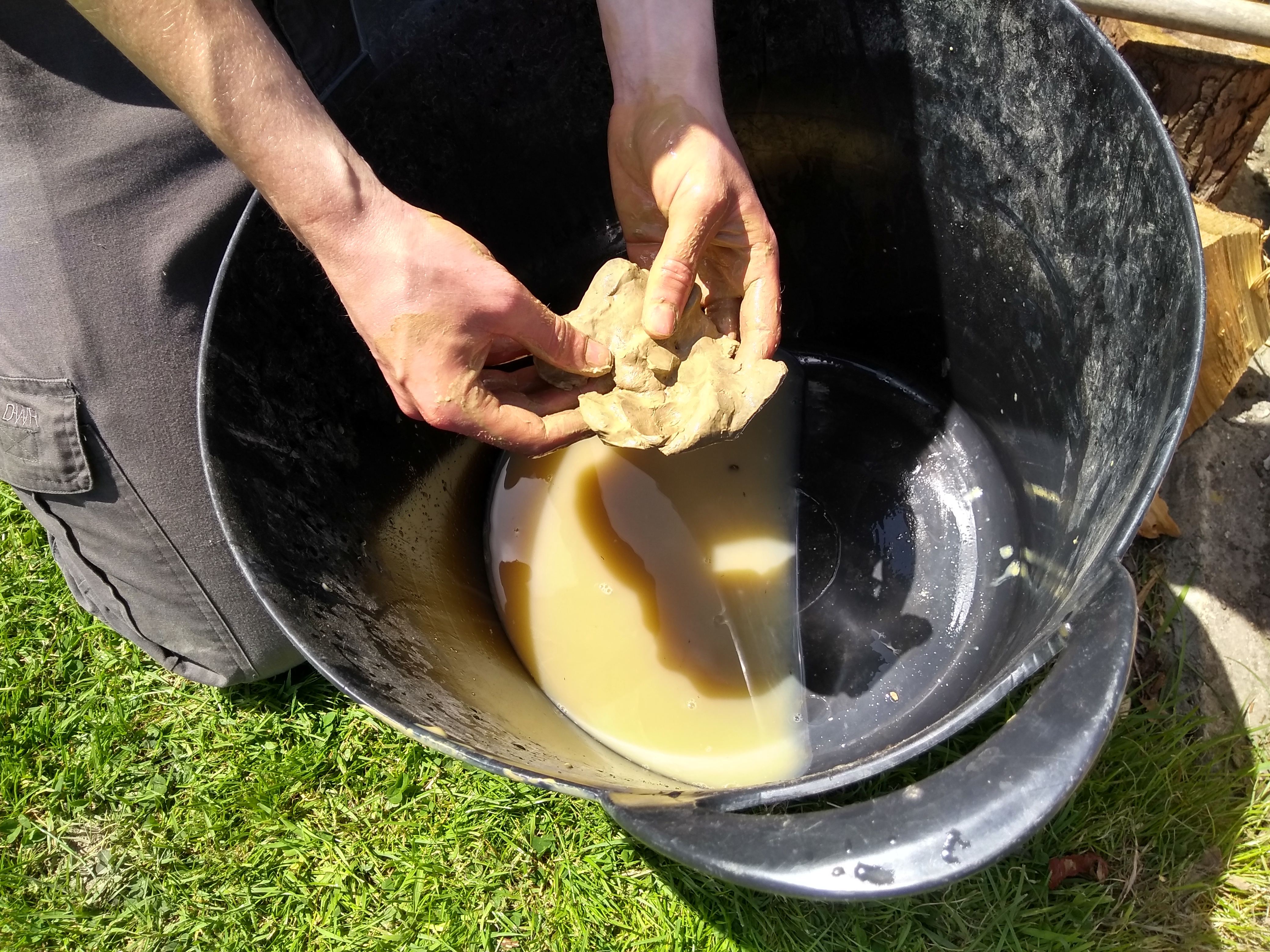Clay modelling sales in soil