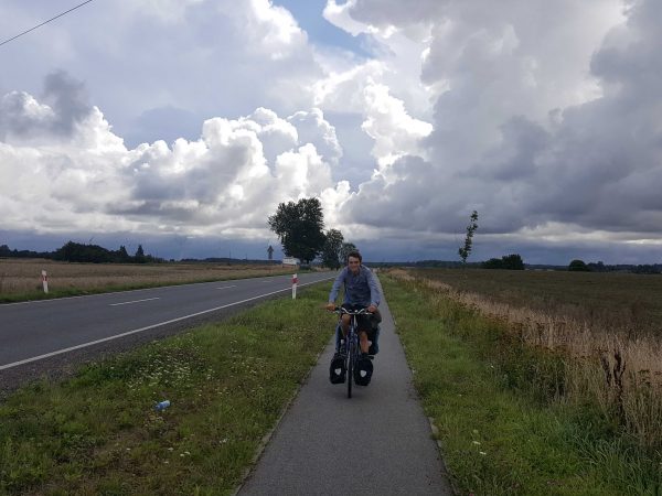 Bicycle touring through Poland